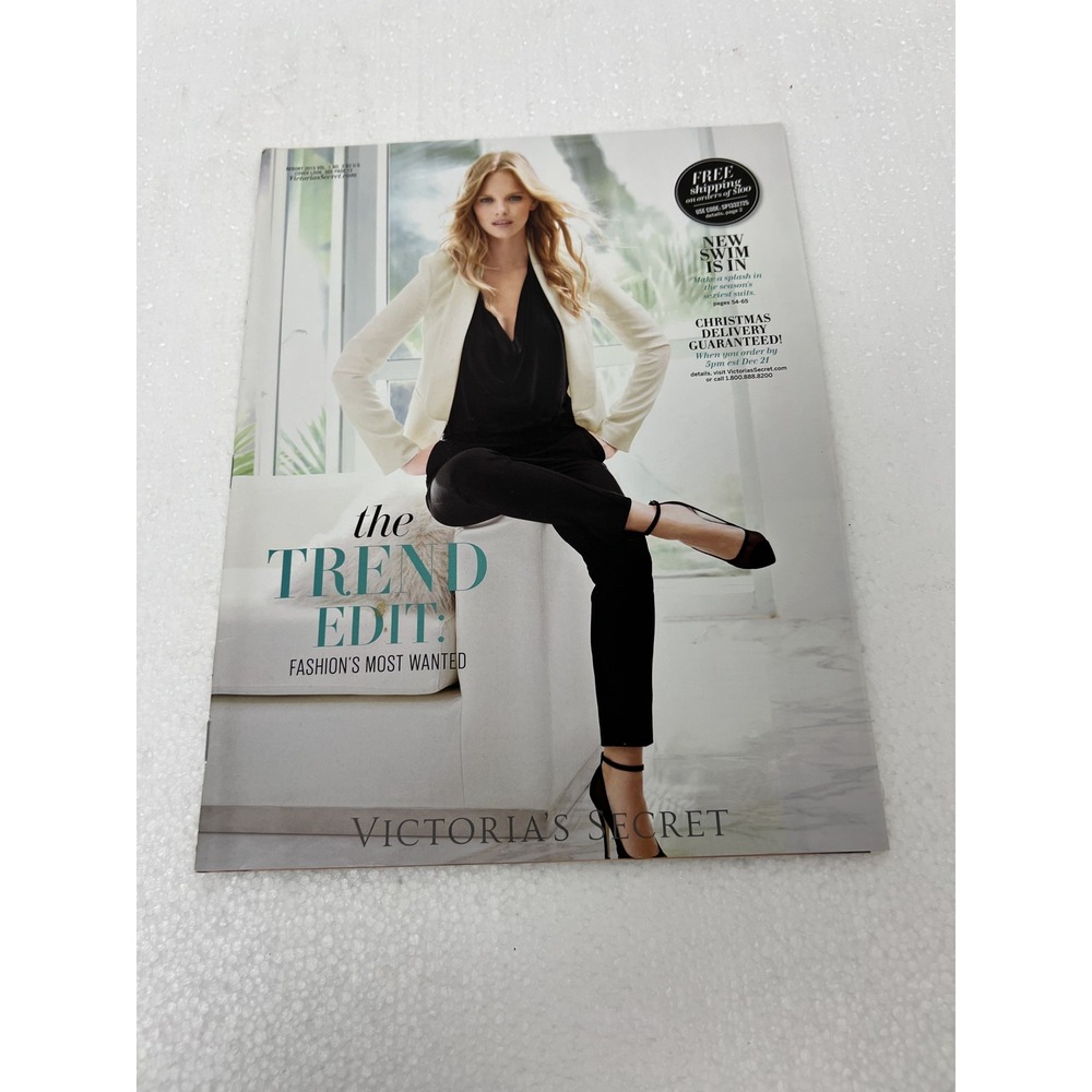 Victoria's Secret Catalog Resort 2013 Vol 1 No 2 Lindsay Ellingson Doutzen Kerr
